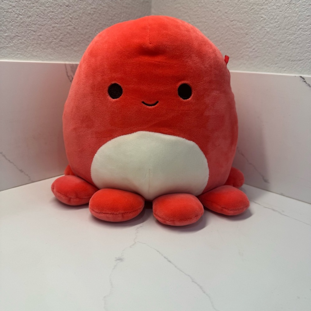 Squishmallow "Veronica" The Red Octopus 8"